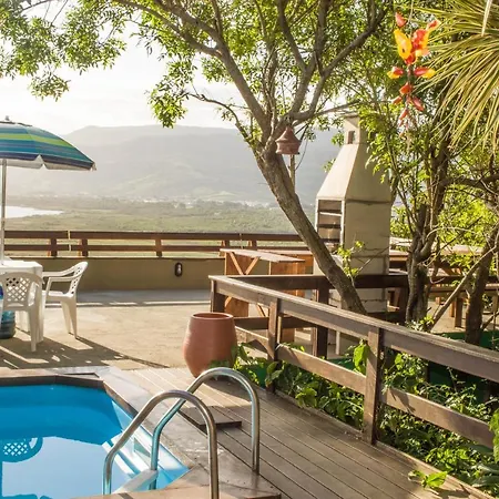 Casa Com Piscina E Incrivel Vista Para Lagoa Garopaba Exterior photo