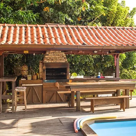 Casa Com Piscina E Incrivel Vista Para Lagoa Garopaba Exterior photo